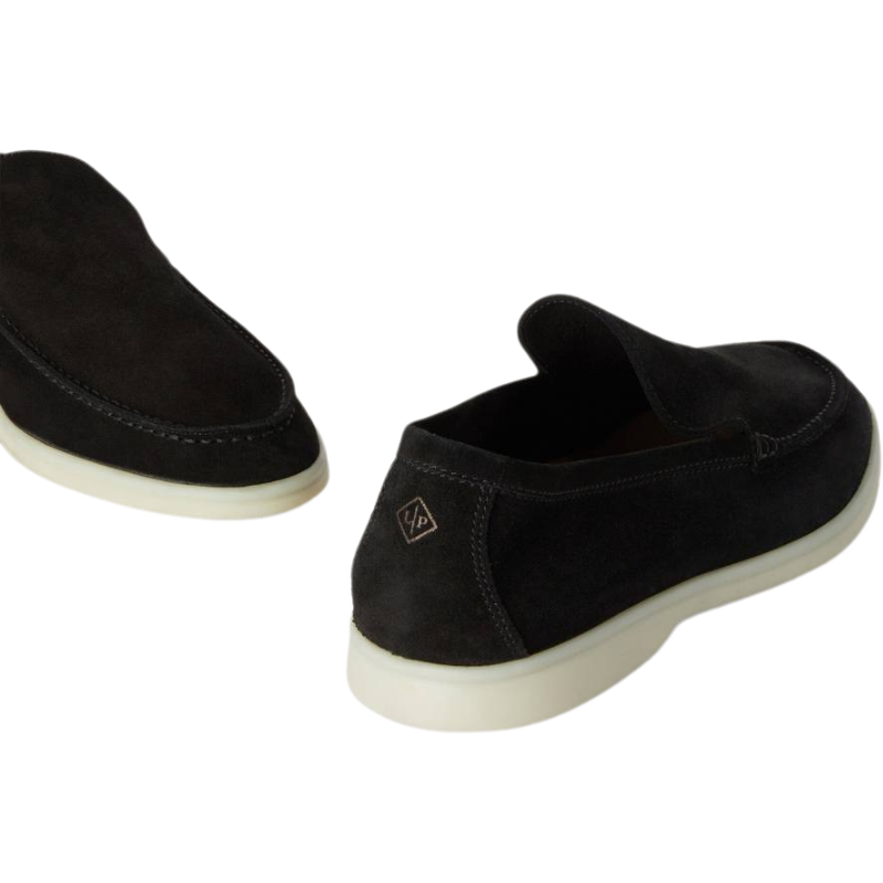 Loro Piana Summer Walk Loafer Black