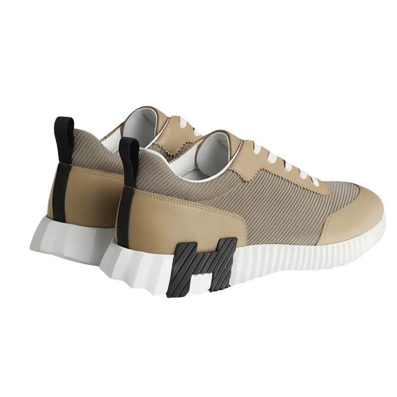 HERMES MEN Beige BOUNCING SNEAKER