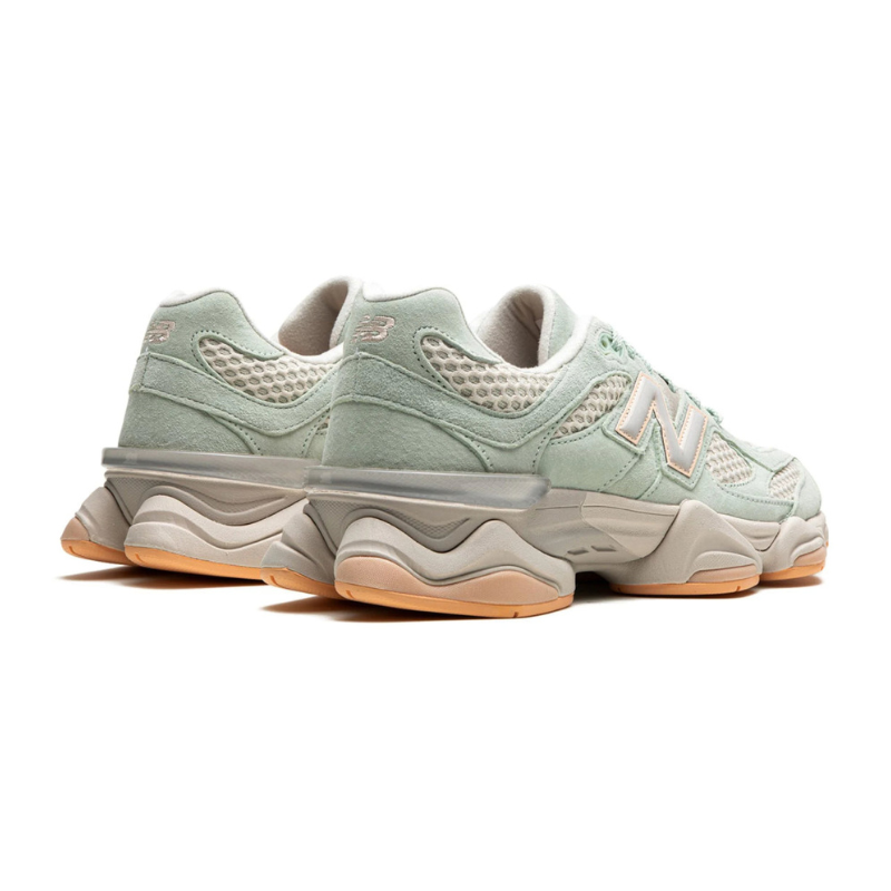 New Balance 9060 the Whitaker Group Missing Pieces Silver Moss Green