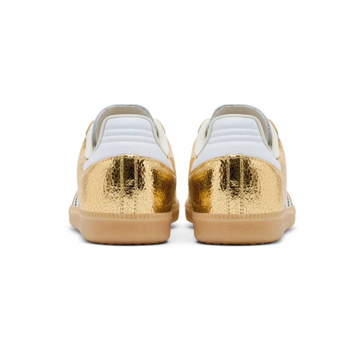 Adidas Samba OG "Cracked Metallic Pack - Gold"