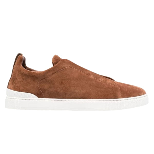 Zegna Leather Triple Stitch Monte