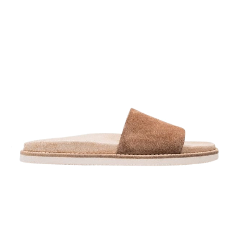 BRUNELLO CUCINELLI Suede Double-Strap Sandals