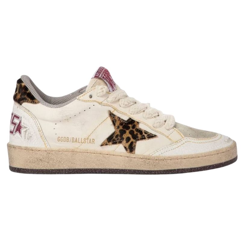 Golden Goose Ball Star Sneakers in White |