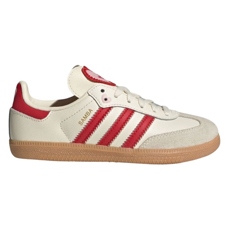 Adidas Samba White Red KIDS