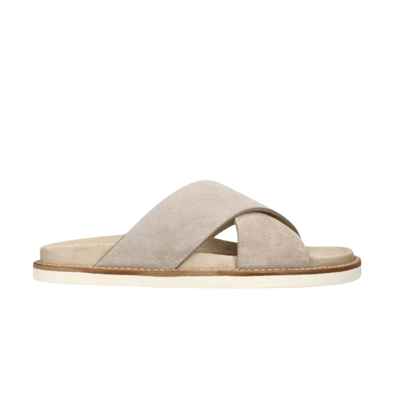 BRUNELLO CUCINELLI Suede Double-Strap Sandals