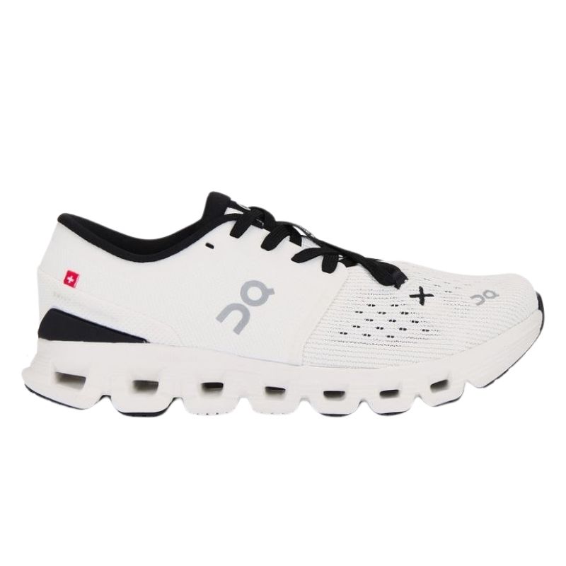 On Cloud X 4 White Kids