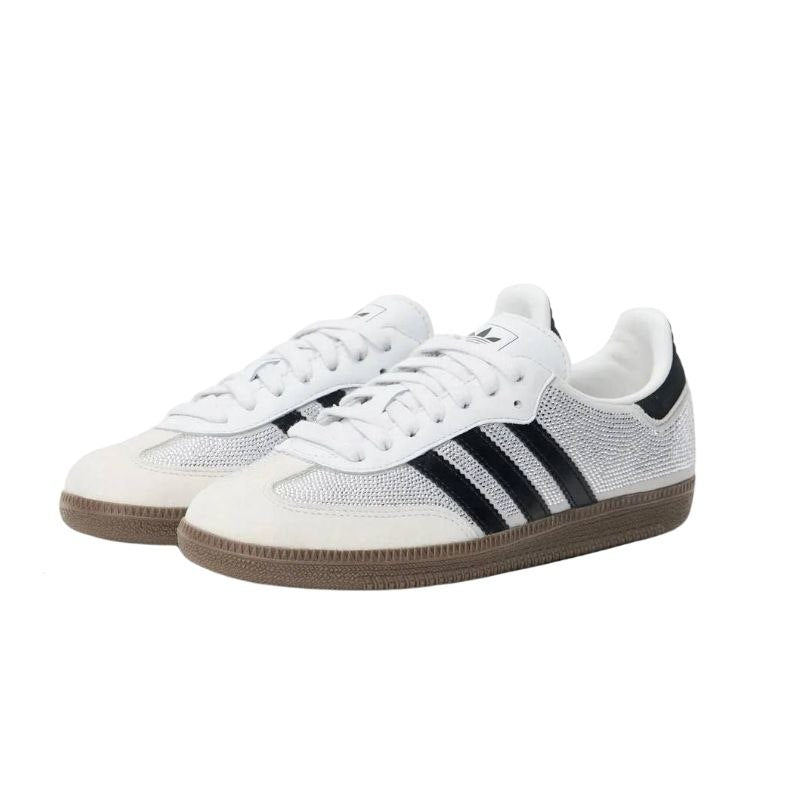 Adidas Samba OG Crystal white/Core white/Silver Metallic