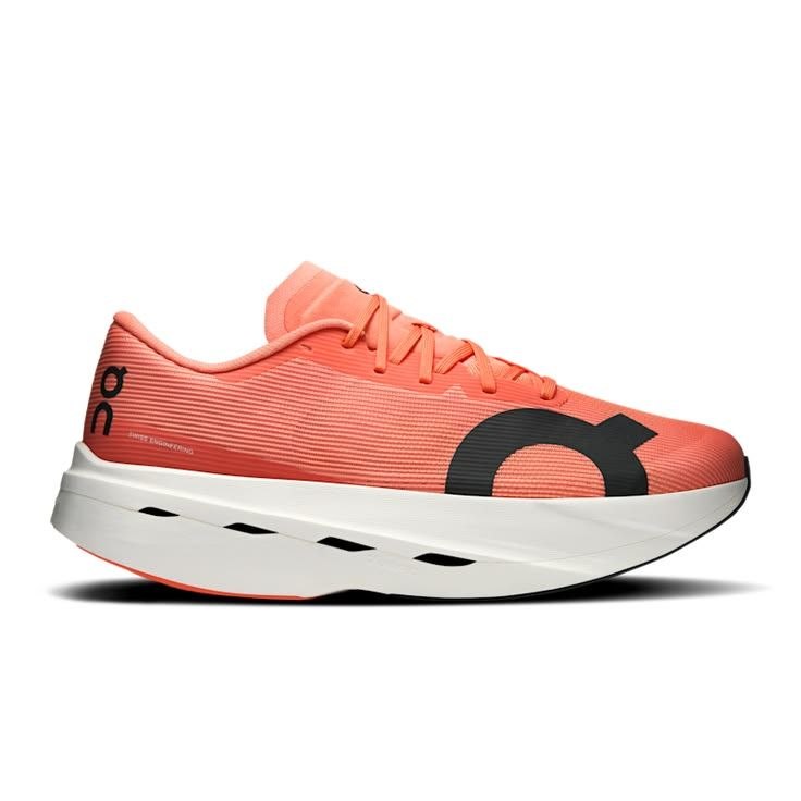 On Cloudboom Strike Orange white