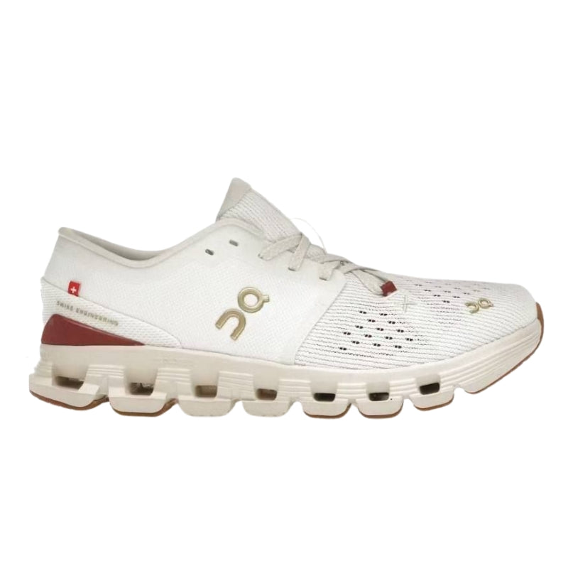 On Cloud X 4 White Kids