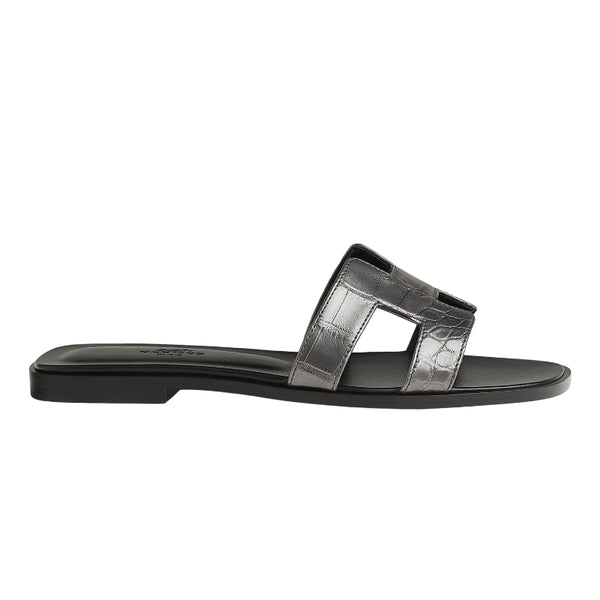 Hermes Oran sandal - Grey matulic