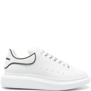 ALEXANDER MCQUEEN OVERSIZED WHITE BLACK TRIM
