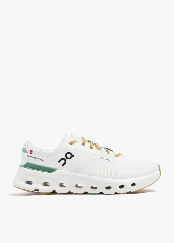 On Cloudrunner 2 White green