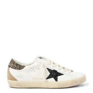 Golden Goose Superstar Sneaker in White, Ice, & Grey