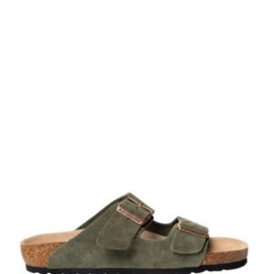 BIRKENSTOCK ARIZONA VEGAN MICROFIBER DESERT DUST THYME