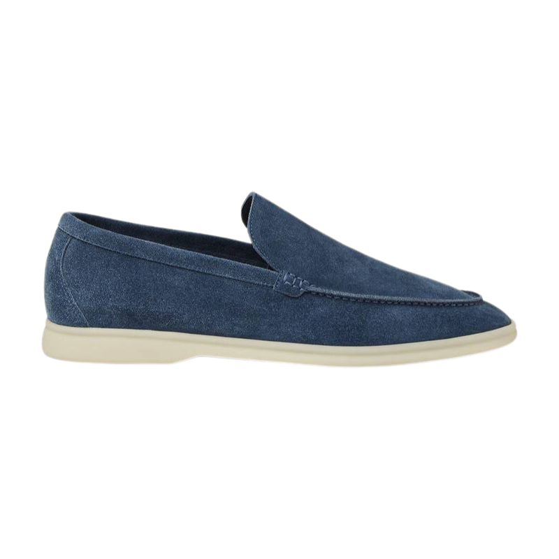 Loro Piana Summer Walk Loafer Black Figs (W1CQ)