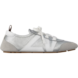 Louis Vuitton Sneakerina Lace-Up Sandal in Elegant Silver