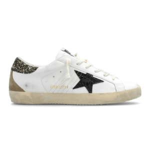Golden Goose Super-Star – White Ice Silver Aquamarine