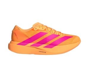 adidas Adizero Evo SL Flash Orange Shock Pink Iron Metallic