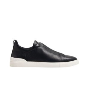 Zegna Triple Stitch low-top sneakers Black