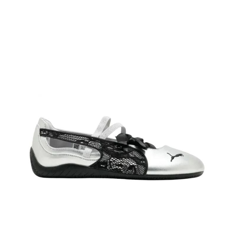 Puma SpeedCat Ballet Laces Silver Black