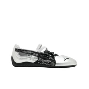 Puma SpeedCat Ballet Laces Silver Black